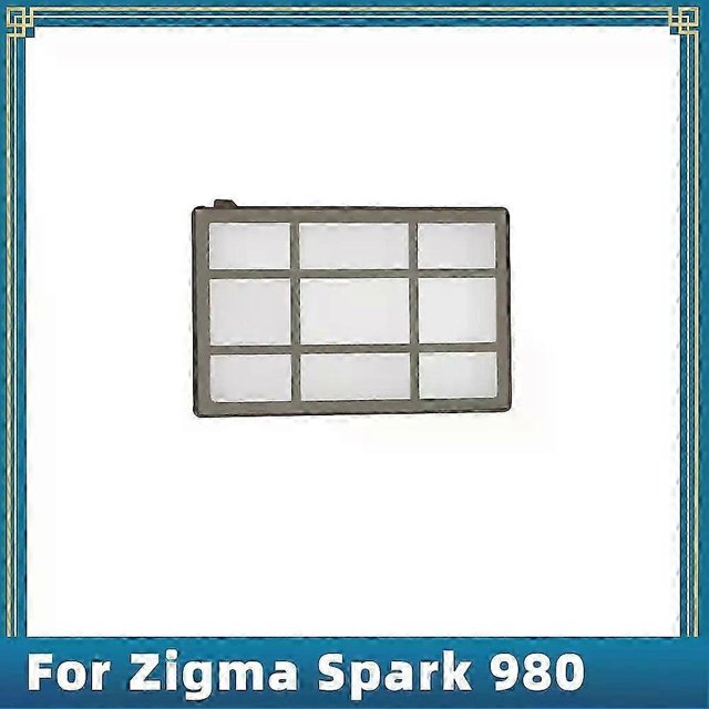 Replacement Applies to For Zigma Spark 980 Robot Vacuum Cleaner Spare Parts Side Brush Hepa Filter Primary Filter Accessories