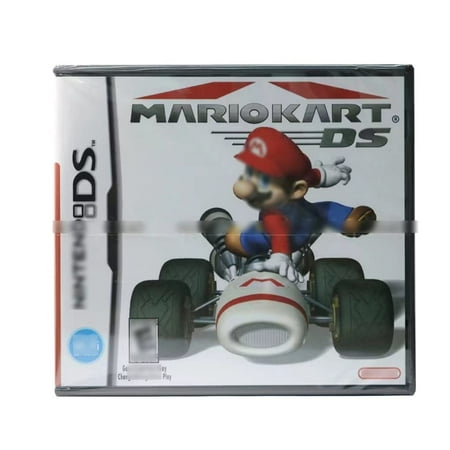DS Classic Games for Nintendo DS DSI NDSI NDSL 2DS 3DS Game System - Mario Kart DS (Grey)