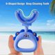 thumbnail image 2 of Kids U-Shaped Toothbrush for Toddlers Aged 2-6, Children Toothbrush Food Grade Soft Silicone Brush Head, 360 Manual Toothbrush Oral Teeth Cleaning To, 2 of 5