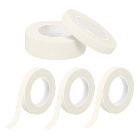 Uxcell Floral Tapes, Florist Crepe Flowers Bouquets Tape Adhesive Waterproof White