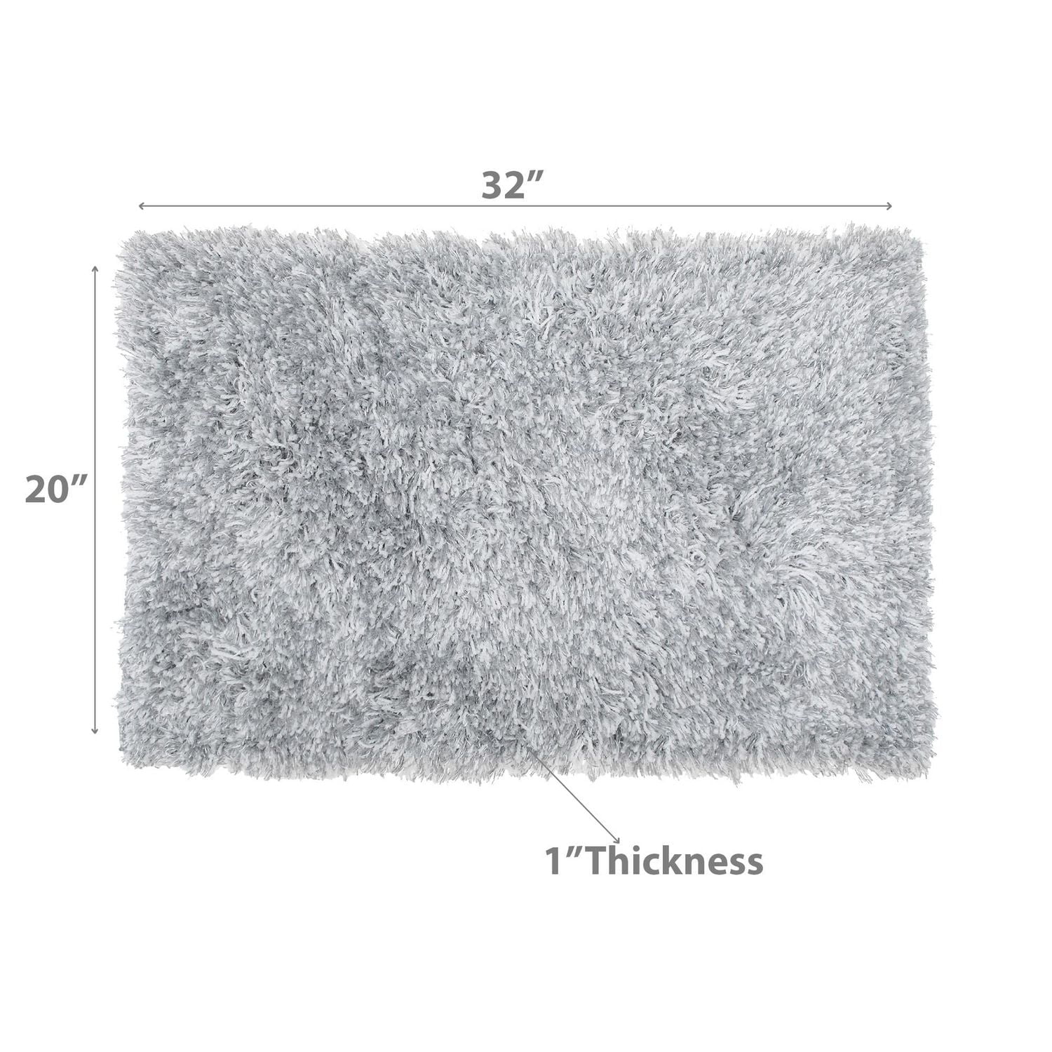 Mat De Bain À Métier À Tisser En Coton 20X32
