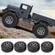 thumbnail image 1 of Neumáticos De Orugas RC 4 Uds Neumáticos De Goma Para Coches Todoterreno Coche Militar De Control Remoto Para Pieza De Accesorio De Orugas RC 1:16, 1 of 7