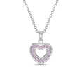 thumbnail image 1 of Embellissez Votre Petite Fille avec le Collier en Argent CZ pour Enfants, Cœur de Designer, Bijouterie, 1 of 5