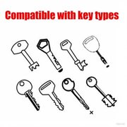 AIHOME Key Cutter Machine Cutter Cutting Machine for Key Copy Duplicator for Keys Cutting Key Copy Duplicate Machine for Car Vehicles Keys Cutting Metal Objects clever