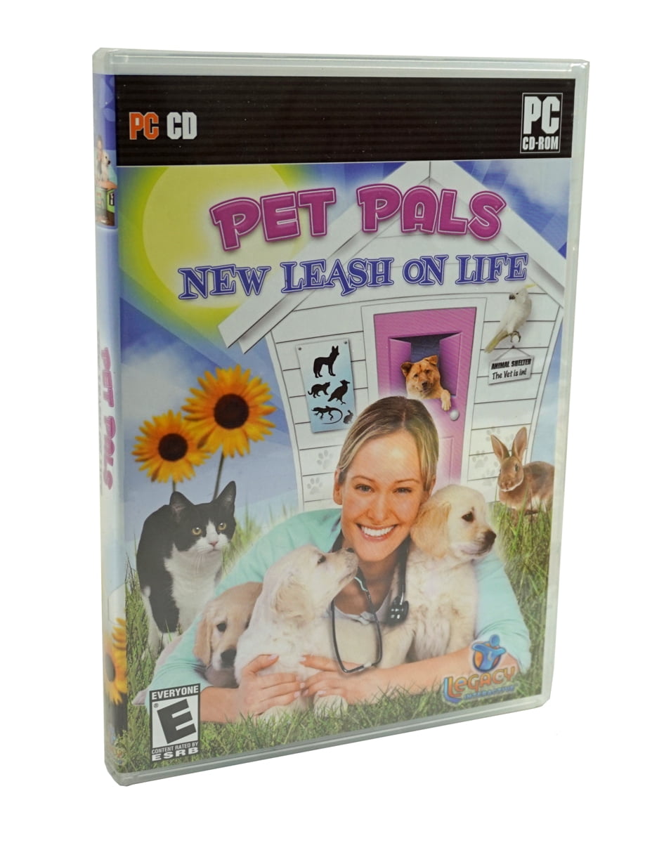 Pet Pals: New Leash on Life PC CD - Nurse All the Sick Animals Back to  Health and then Arrange for their Adoption 