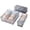 Grey, variant on Ruanlalo 3Pcs Mesh Sock Drawer Organizer Breathable Bras Storage Box 6-Cell 7-Cell 11-Cell Wardrobe Clothes Organizer Drawer Divider for Socks Ties Scarves Panties