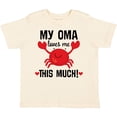thumbnail image 3 of Inktastic Oma Loves Me Grandson Boys or Girls Toddler T-Shirt, 3 of 5