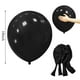 thumbnail image 2 of Globos ASIYUHY de látex negro, 18 cm, paquete de 12 unidades, para decoración de fiestas, 2 of 6