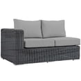 thumbnail image 1 of Modway Causeuse de Mobilier de Patio Extérieur, Gris, 1 of 4
