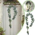 thumbnail image 2 of TIELUTT Feuilles de Vigne Suspendues pour Mur de Maison Fleurs d'Intérieur Décorations de Mariage en Pot pour Réception Fleurs Colorées Roses Arrangements Floraux, 2 of 6
