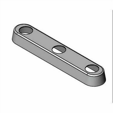 T&S Brass - Stainless Steel Escutcheon, 8'' Workboard Faucets