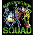 thumbnail image 2 of Women's Batman St. Patrick's Day Shenanigans Squad Graphic Tee Black Small, 2 of 4
