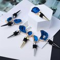 thumbnail image 2 of Silicone Sealed Champagne Bottle Stopper Natural Crystal Wine Stopper Durable, 2 of 5