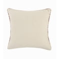 thumbnail image 6 of Laddha Home Designs Hand-Stitched Southwestern Cotton Throw Pillow Cover - 18" - Pink and Gray, 6 of 8