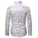 thumbnail image 3 of Nueva moda Casual Vintage camisa de hombre muñeco de nieve estampado de Navidad camisa de manga larga Top Pompotops  oipoqjl51040, 3 of 5