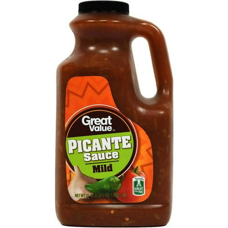 Great Value Mild Picante Sauce, 70 oz