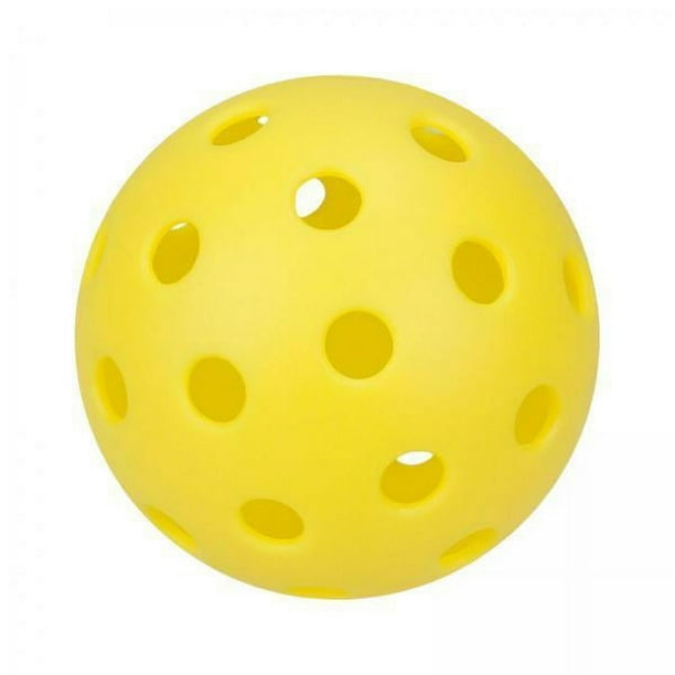 6xPickleball Ball Golf Hollow Ball Artículos Deportivos Al Aire Libre para Adultos para Juegos de Torneo Al Aire Libre 5 piezas