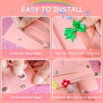thumbnail image 4 of NETSENG Bow Holder for Girls Hair bows Hair Clips Headband Storage Hanger Hair Bows Organizer 16 Ribbons, 4 of 6