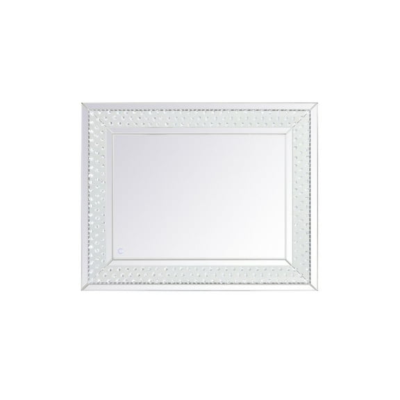 Elegant Decor Raiden 32 x 40 inch led crystal mirror