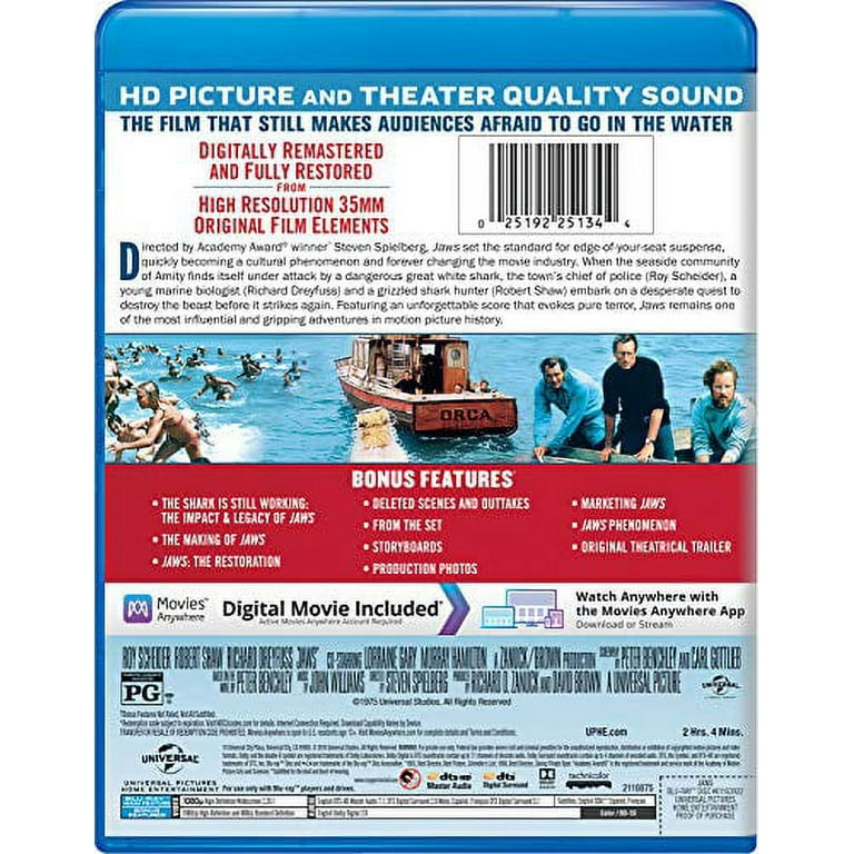 Jaws (Blu-ray) - Walmart.com