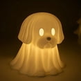 thumbnail image 2 of Light-Up Halloween Decorations, Ghost Dog Figurines, Spooky Halloween Decorations Indoor, Ghost Decor for Home Party Gifts, 2 of 4