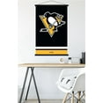 thumbnail image 5 of NHL Pittsburgh Penguins - Logo 21 Wall Poster with Magnetic Frame, 22.375" x 34", 5 of 5