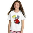 thumbnail image 4 of Christmas Member of Naughty List Crewneck T Shirts Boy Girl Teen Brisco Brands XS, 4 of 6
