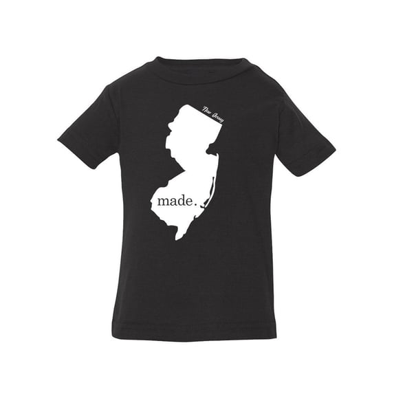 Made In New Jersey T-Shirt Infant -Smartprints Designs, 12 Months