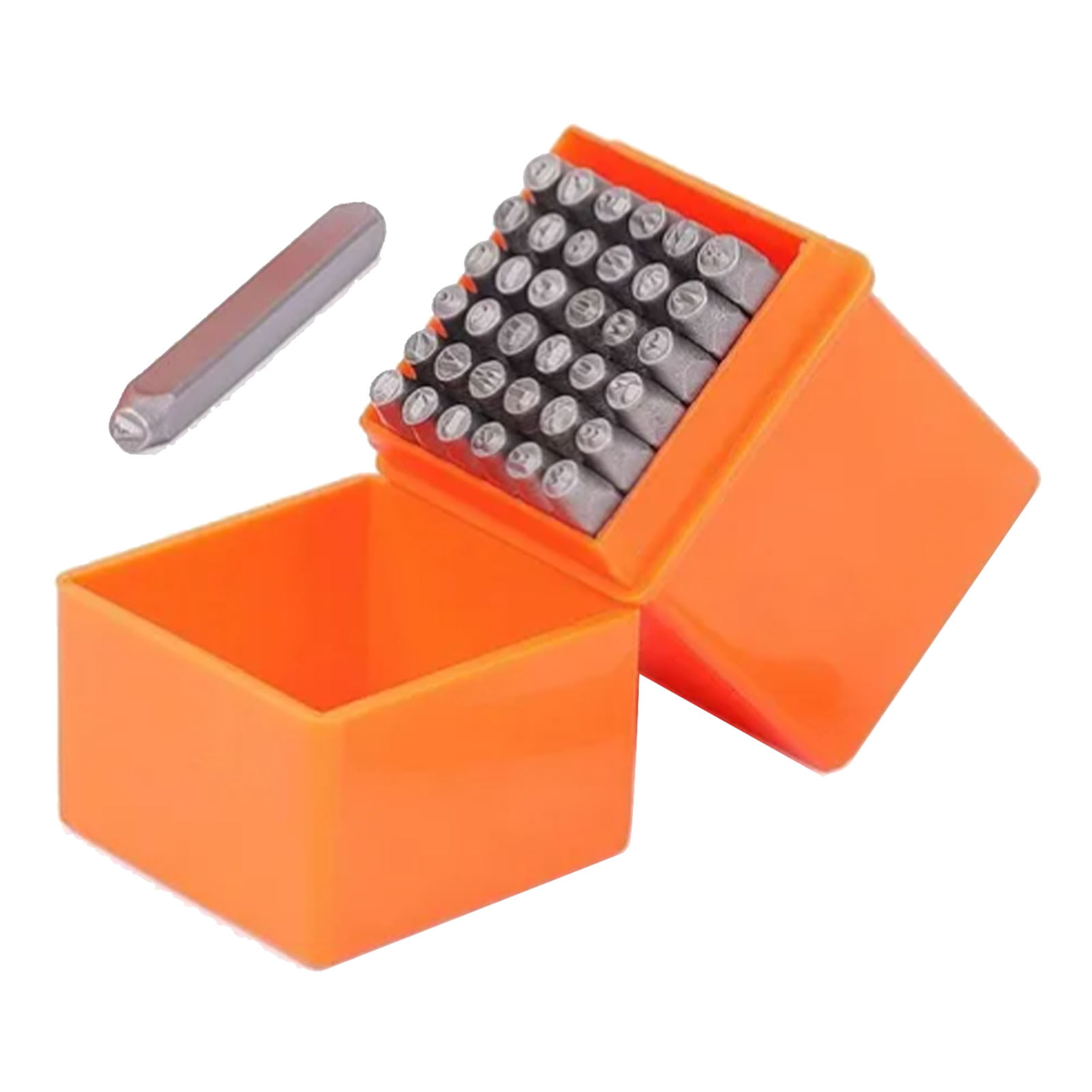 Letterand Number Metal Punch Set,37Pcs Number Letter Punch Number