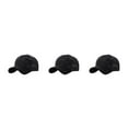 thumbnail image 2 of Decodeary Stylish Cap For Men Gifts For Outdoor Adventures Easy To Wear Baseball Cap black 3Set, 2 of 6