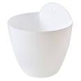 thumbnail image 6 of 7PCS Self-Watering Hanging Plant Flower Pots, 3" Wall Decor Basket Indoor White Strawberry Planter Pots with Drainage in Garden Outdoor, 6 of 6