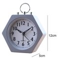 thumbnail image 2 of Reloj despertador silencioso, reloj de escritorio para estudiantes mayores, luz de lujo, reloj casero simple para dormitorio Zhivalor  CPB-US-XD2544-5, 2 of 5
