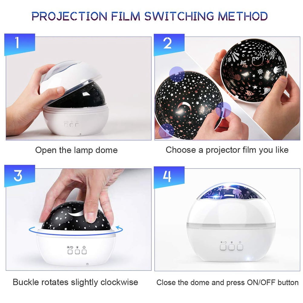 LED Night Light, Star Projector, Galaxy Light Projector, Lights Projector for , Star Lights, Bedside Lamp