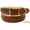 Tan, variant on XSmall 9''- 13'' Soft Genuine Leather Star Padded Dog Puppy Collar 60AA201BK