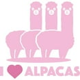 thumbnail image 3 of CafePress - I Love Alpacas - Women's Light Pajamas, 3 of 4