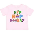 thumbnail image 3 of Inktastic Easter Hip Hop Hooray with Eggs and Carrot Boys or Girls Toddler T-Shirt, 3 of 5