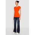 thumbnail image 4 of Womens Basic Scoop Neck Tee, 4 of 5