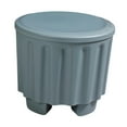 thumbnail image 2 of Elodie Storage Ottoman Creative Shoe Changing Stool for Bedroom Living Room Balcony Blue, 2 of 8