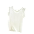 thumbnail image 1 of FAIWAD Débardeur en Dentelle Coton Sans Manches pour Femmes Grande Taille Coupe Ajustée Extensible, 1 of 6