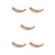 thumbnail image 3 of Vogacara Pinza de plátano mate Pinza de pelo Horquilla de cola de caballo Accesorios portátiles Beige Type2 NO2 Vogacara CBP381341, 3 of 4