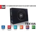Open Box Dual Electronics TBX10A 10 inch Shallow High Performance
