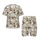 thumbnail image 1 of Balery Cotton Tree Conjunto de Pijama Infantil de Manga Corta con Estampado – Ropa de Dormir de Algodón Suave-Medium, 1 of 6