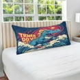 thumbnail image 5 of Dinosaurs in Fury Body Pillow Cover with Zipper, Soft and Cozy Fuzzy Fleece Body Pillow Case Cover 21 x 54 in, Plush Long Body Pillow Pillowcase for Fall and Winter Home Decor Gifts, 5 of 7