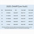 thumbnail image 3 of TOWED22 Toddler Boys Soft Clothes 2 Piece Set Long Sleeve Printed Crewneck Tee Elastic Waist Sweatpants Fall Winter Outfits(Blue,0-6 M), 3 of 9