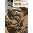 thumbnail image 3 of Bigfoot Throw Blankets Sasquatch Animal Blanket Gifts for Men Women Big foot Sasquatch Lovers Black Flannel Fleece Blankets, 3 of 6