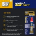 thumbnail image 6 of Liquid Nails Perfect Glue .75 oz. Clear Interior and Exterior Adhesive, 6 of 6