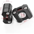 thumbnail image 4 of Red Aluminum Motorcycle Handlebar Riser for CRF300L CRF250L, 22mm 28mm, CNC, Off Road, Adapter, Clamp, 4 of 4