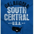 thumbnail image 2 of Oklahoma South Central USA Funny Long Sleeve TShirt Men Women Brisco Brands X, 2 of 6