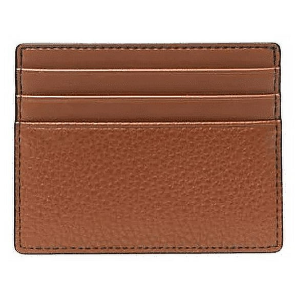Tarjetero Clásico Michael Kors Para Hombre Color Cafe