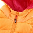 thumbnail image 2 of Krumba Girl's Zip Off Gradient Water Resistant Puffer Jacket Pink 146, 2 of 9